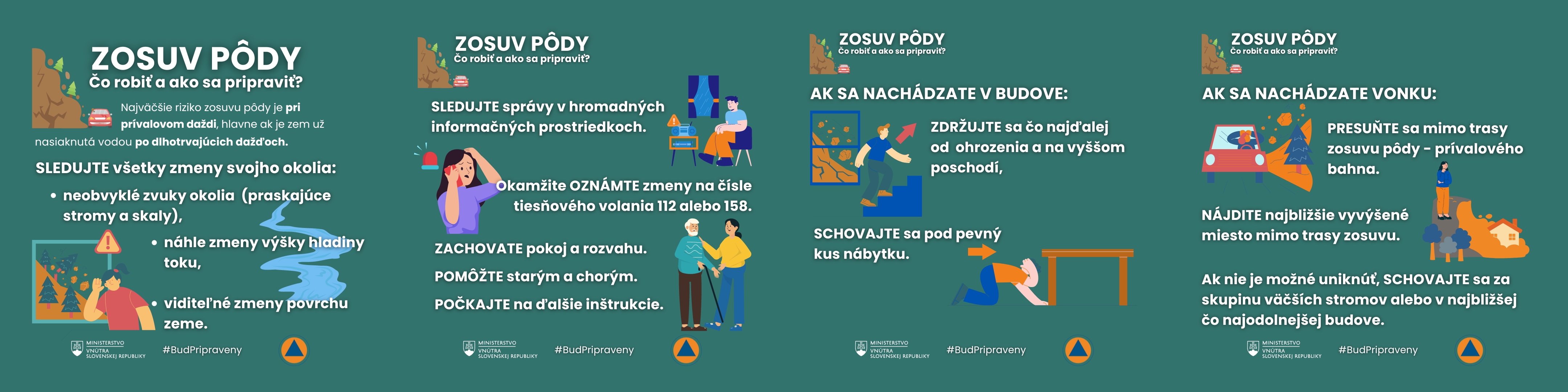 Zosuv pôdy, čo robiť a ako sa pripraviť?